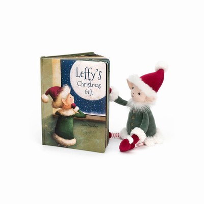 Jellycat Leffy's Christmas Gift and Leffy Elf Medium | XS7835012